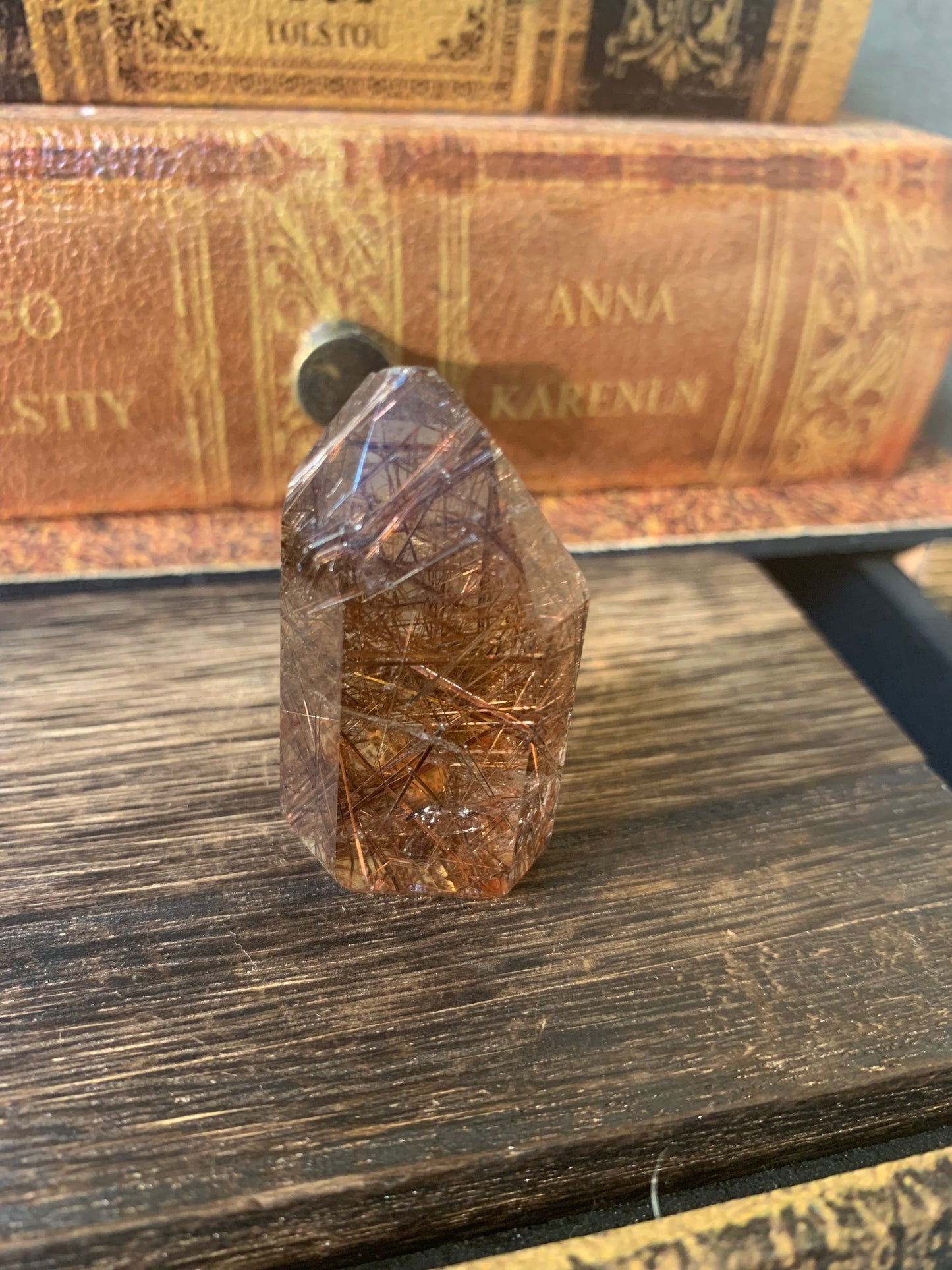 【光を纏う黄金の水晶】ルチルクォーツ n294