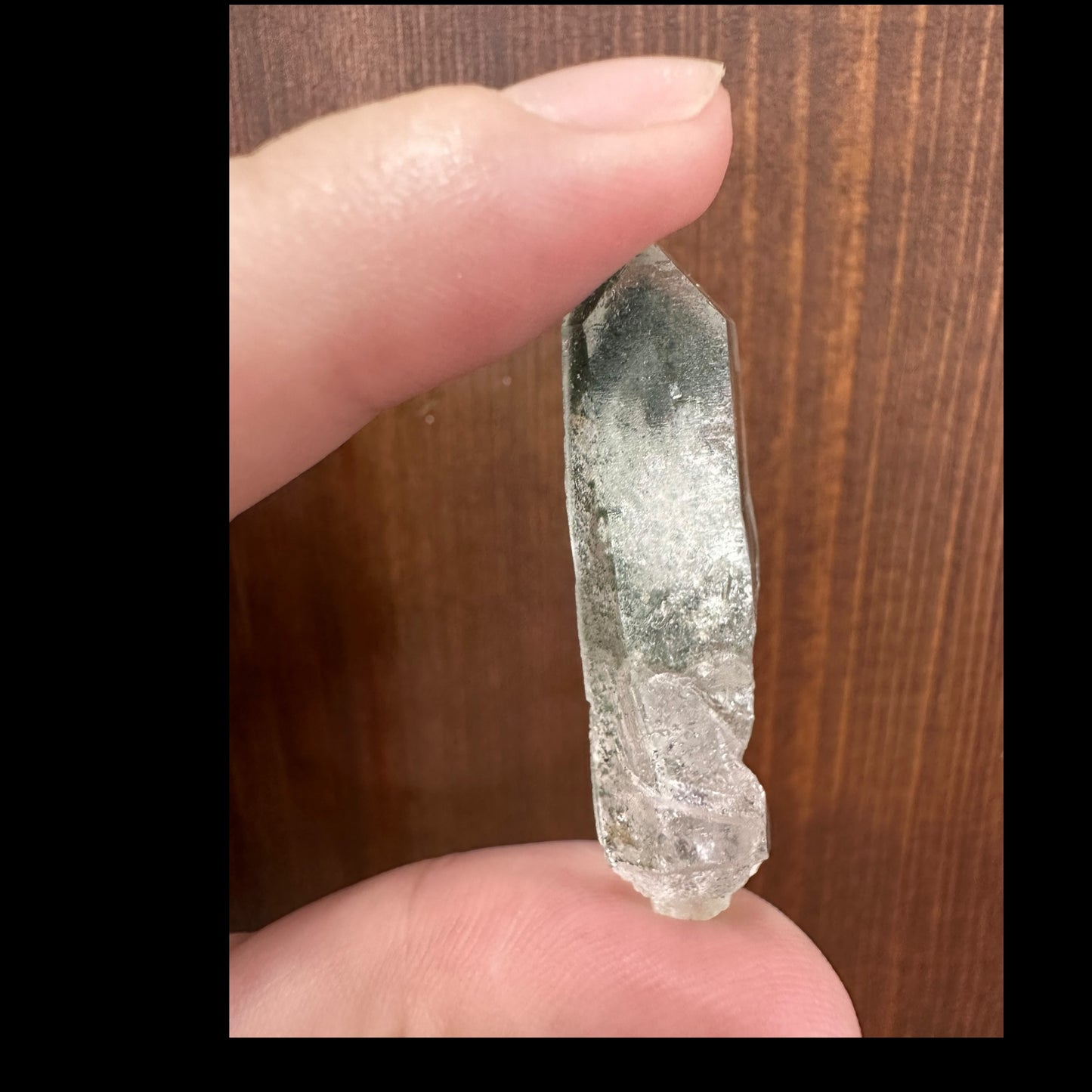 【アラゴナイトハート】と【ファントム緑泥石水晶ポイント】の二重の守り