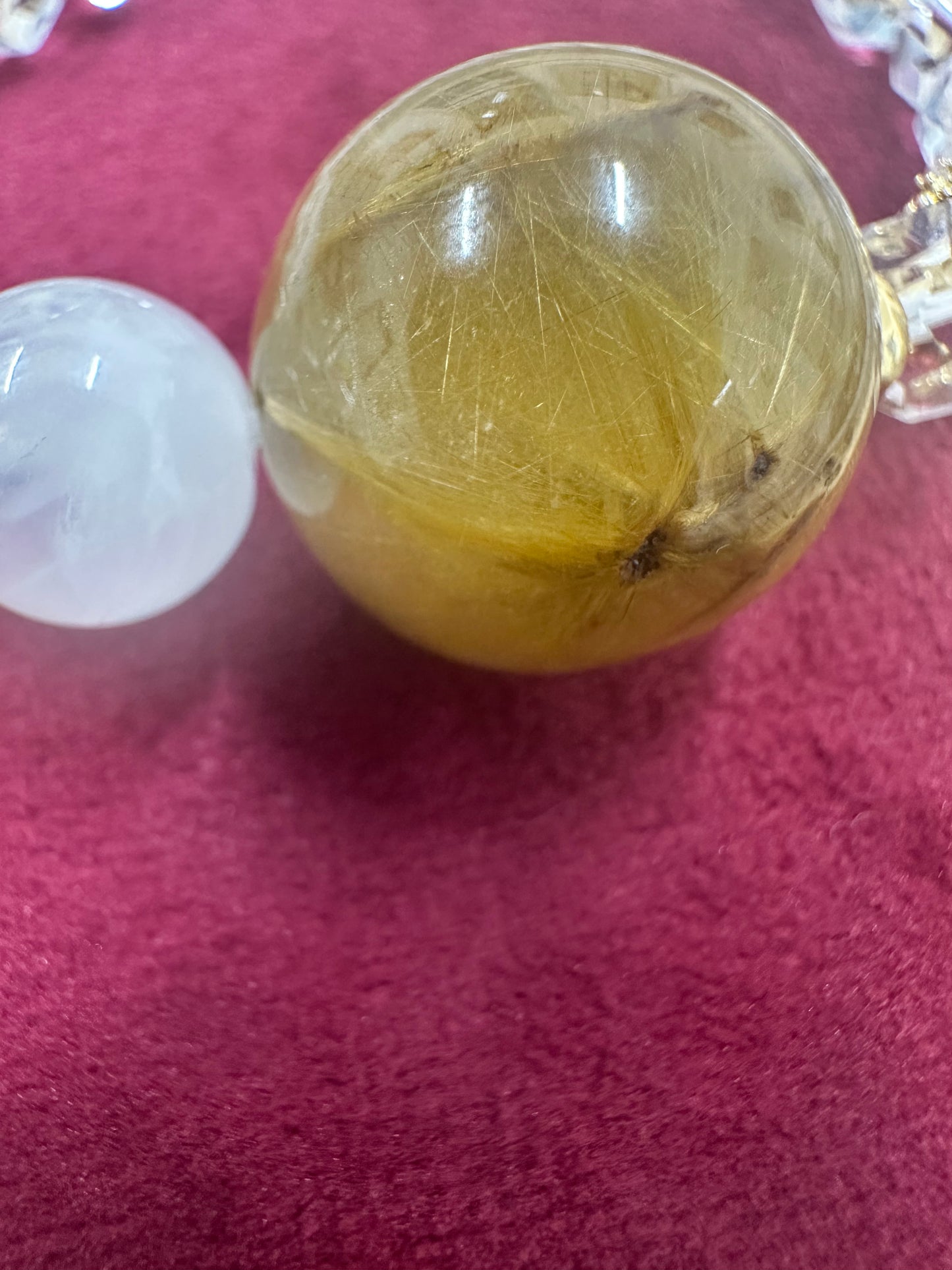 数量限定!送料無料🆓2025年開運✨️ルチルクォーツクォーツ✖️ヒマラヤ水晶✖️カット水晶ブレスレット