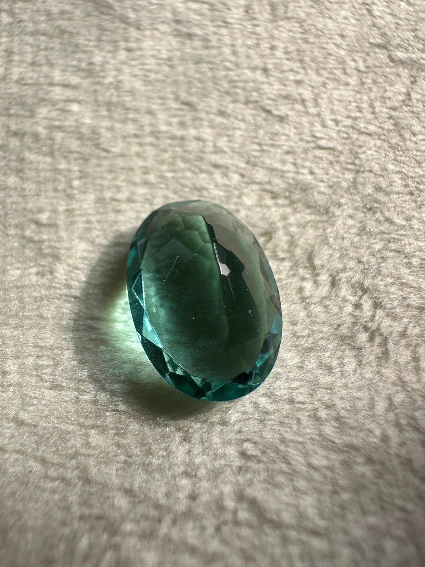 〜自然と人の再生の物語〜 三宅島ガラス ルース オーバル