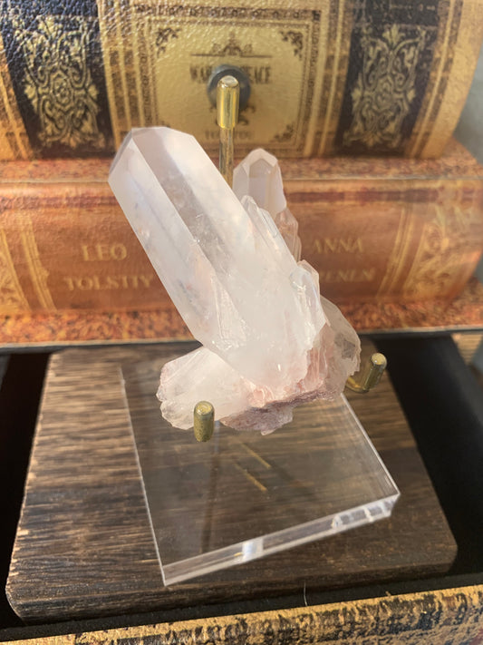 【神々が住まう場所からの贈り物】ヒマラヤ水晶　ヒマラヤマニカラン産　クラスター　n270