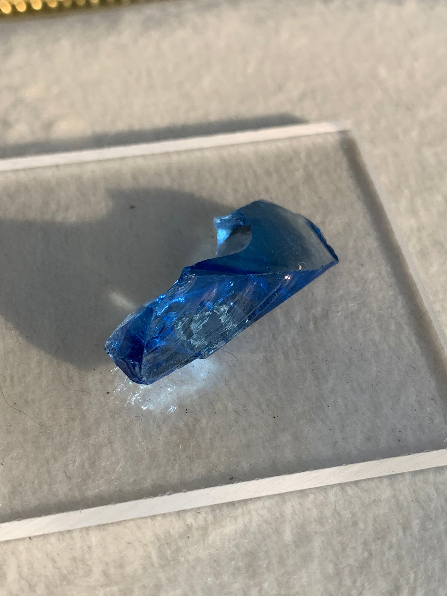 【古代レムリアの記憶を宿す石】【ネバダ州産】アンダラクリスタル　ブルー系　n318