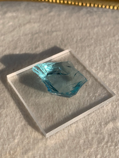 【古代レムリアの記憶を宿す石】【ネバダ州産】アンダラクリスタル　スカイブルー系　n317