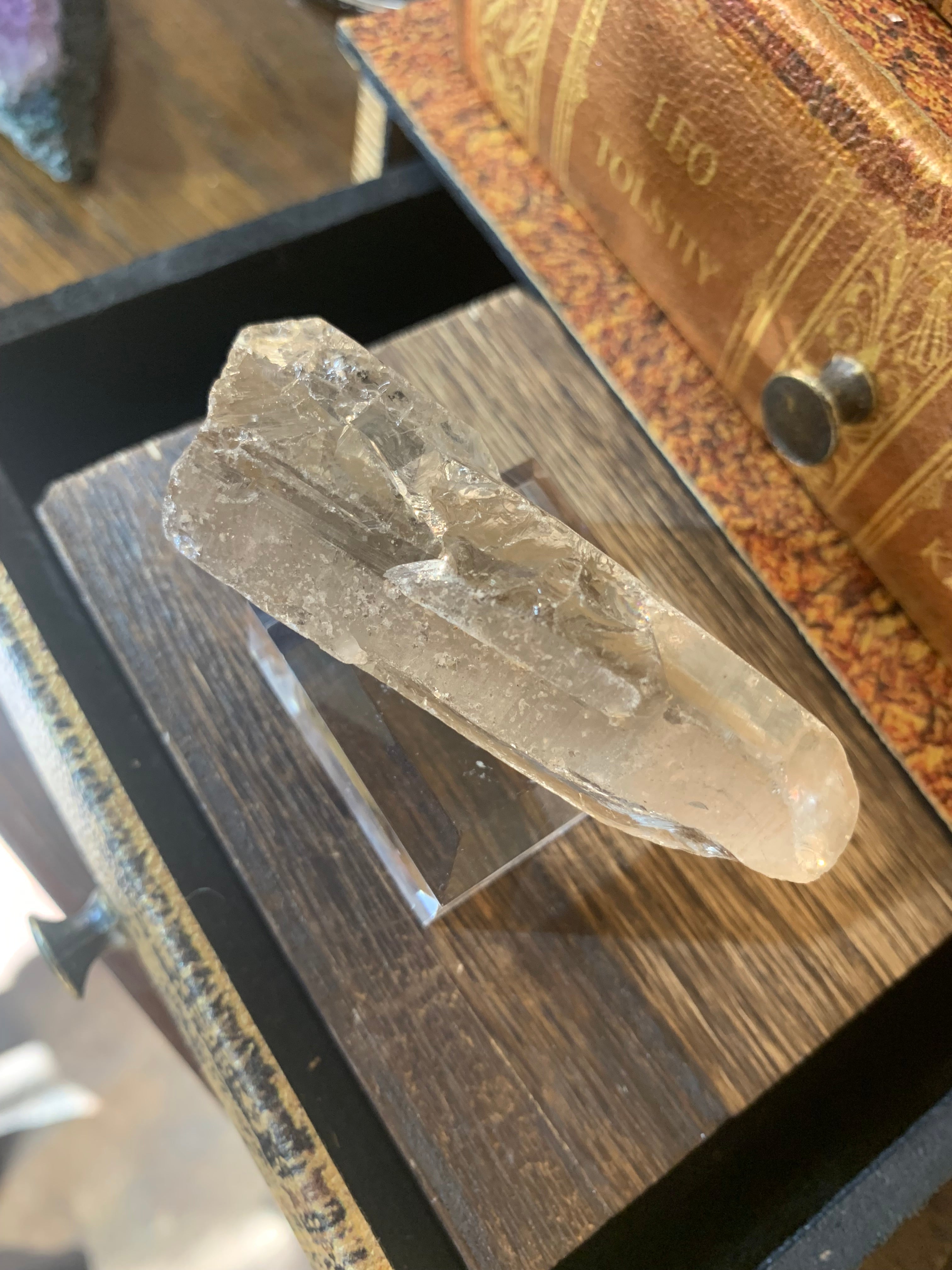 ブラジル産】 スモーキーレムリアンシードクリスタル n326 – Crystal Charm