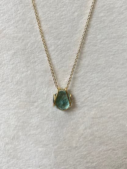 【ネックレス】三宅島ガラス　n299