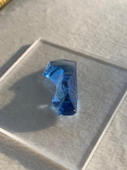 【古代レムリアの記憶を宿す石】【ネバダ州産】アンダラクリスタル　ブルー系　n318