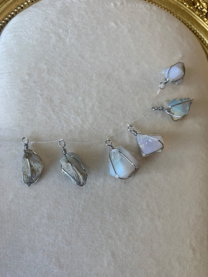 【原石パーツ】オパール原石　6個セット　n301