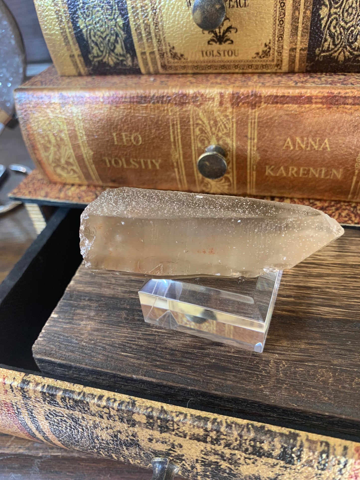 【ブラジル産】　スモーキーレムリアンシードクリスタル　n325