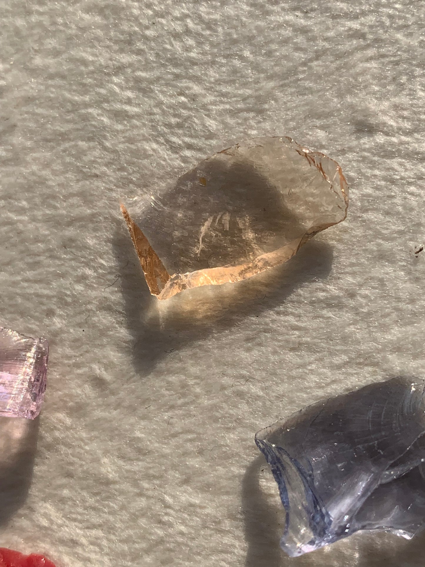 【古代レムリアの記憶を宿す石】【ネバダ州産】アンダラクリスタル　ミニサイズ5個セット　n316