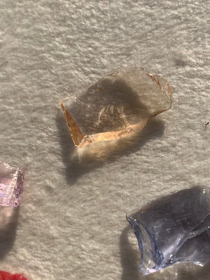 【古代レムリアの記憶を宿す石】【ネバダ州産】アンダラクリスタル　ミニサイズ5個セット　n316