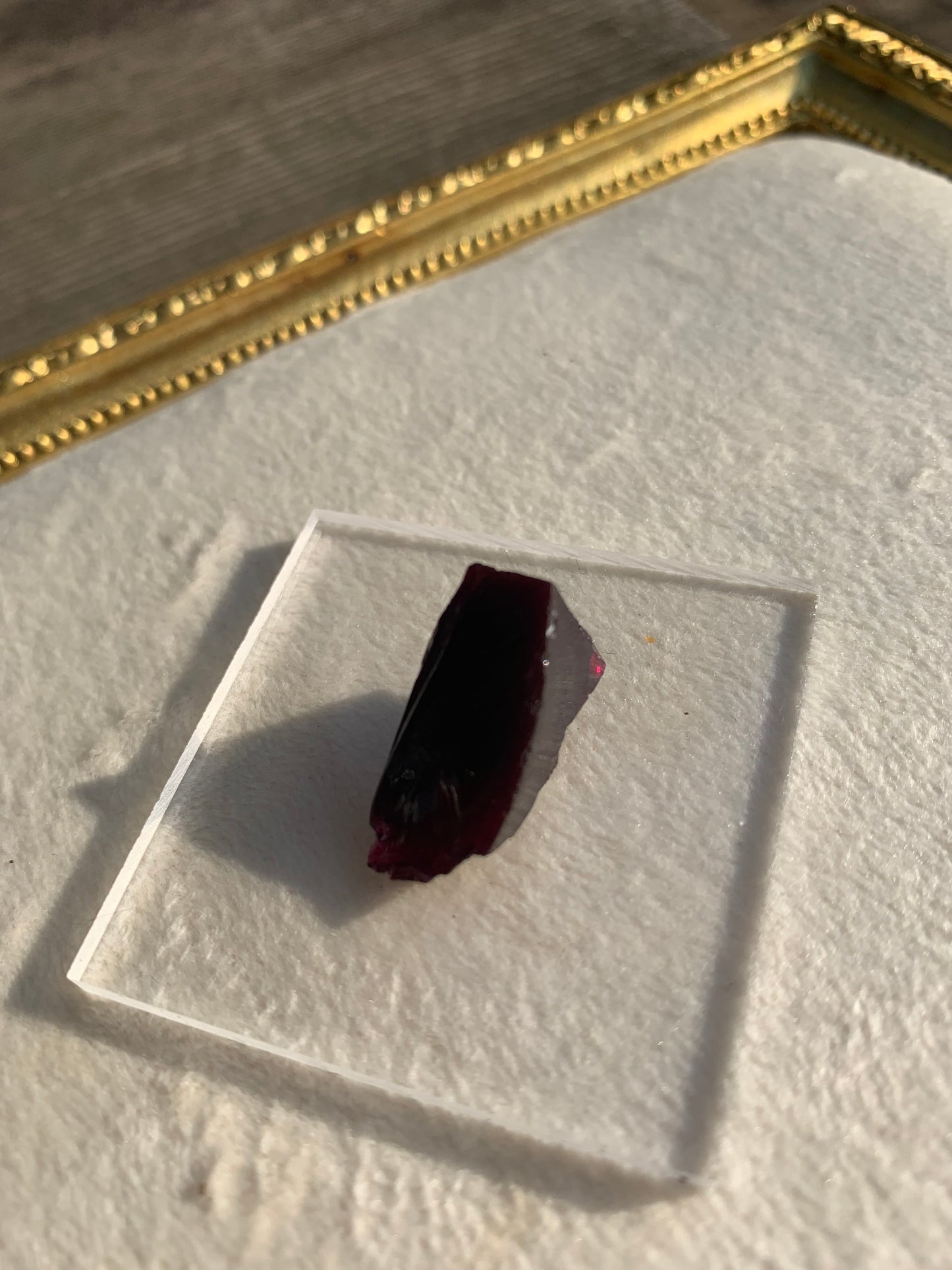 【古代レムリアの記憶を宿す石】【ネバダ州産】アンダラクリスタル　ピンクパープル系　n315