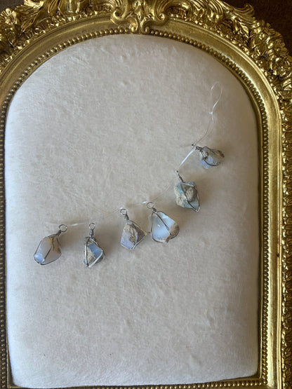 【原石パーツ】オパール原石　6個セット　n301