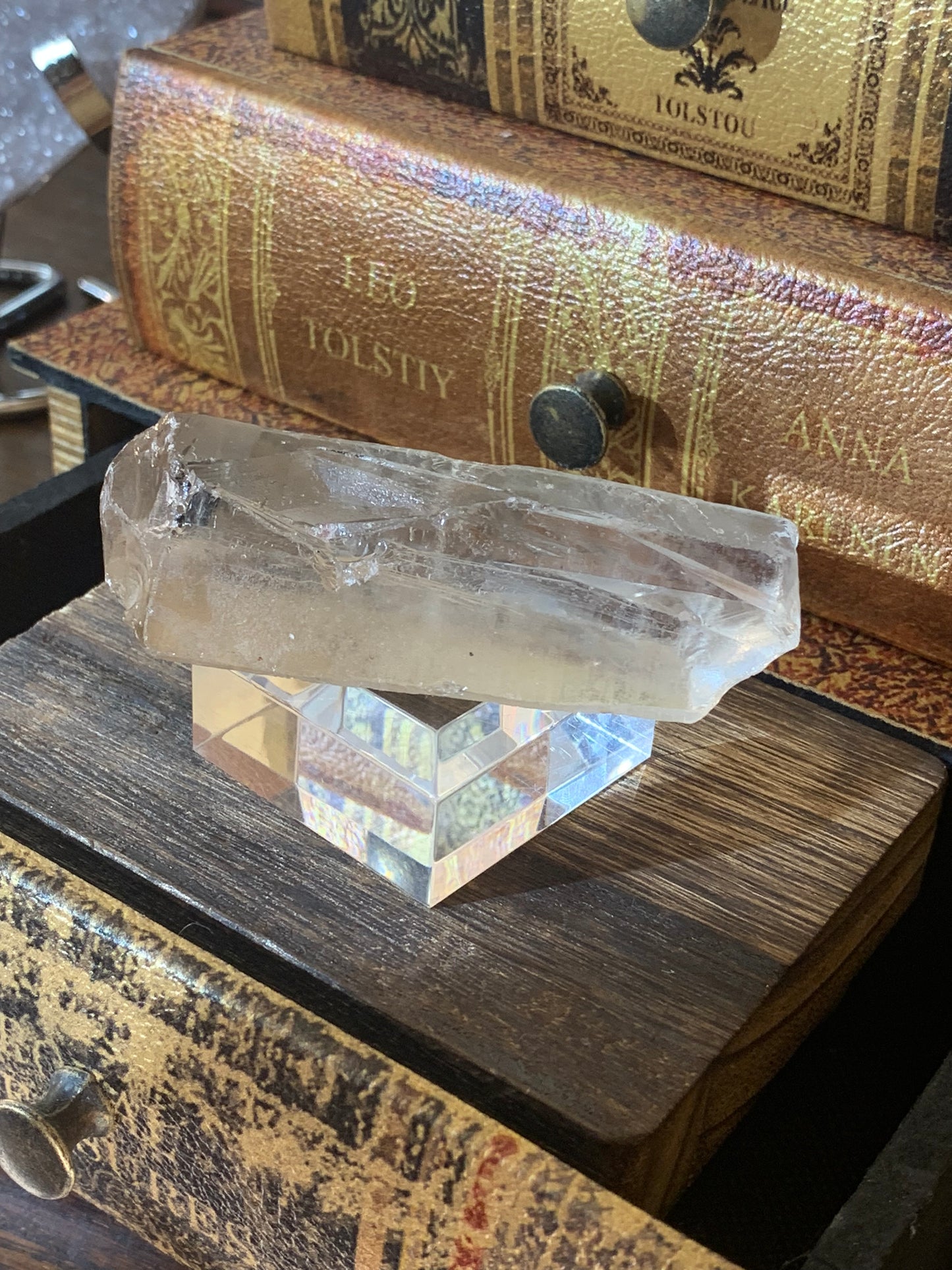 【ブラジル産】　スモーキーレムリアンシードクリスタル　n324