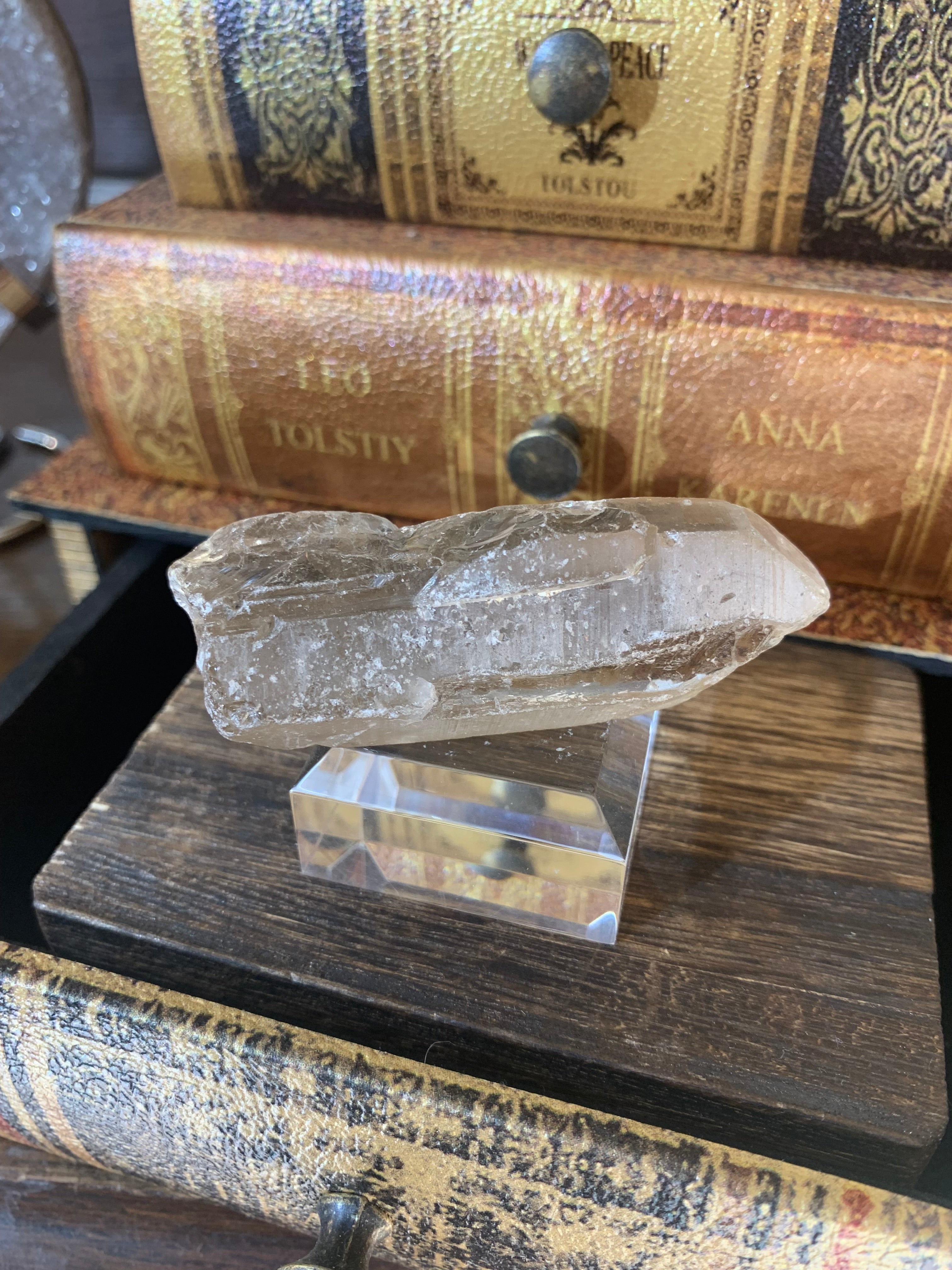 ブラジル産】 スモーキーレムリアンシードクリスタル n326 – Crystal Charm