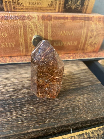 【光を纏う黄金の水晶】ルチルクォーツ  n294