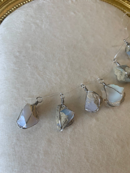 【原石パーツ】オパール原石　6個セット　n301