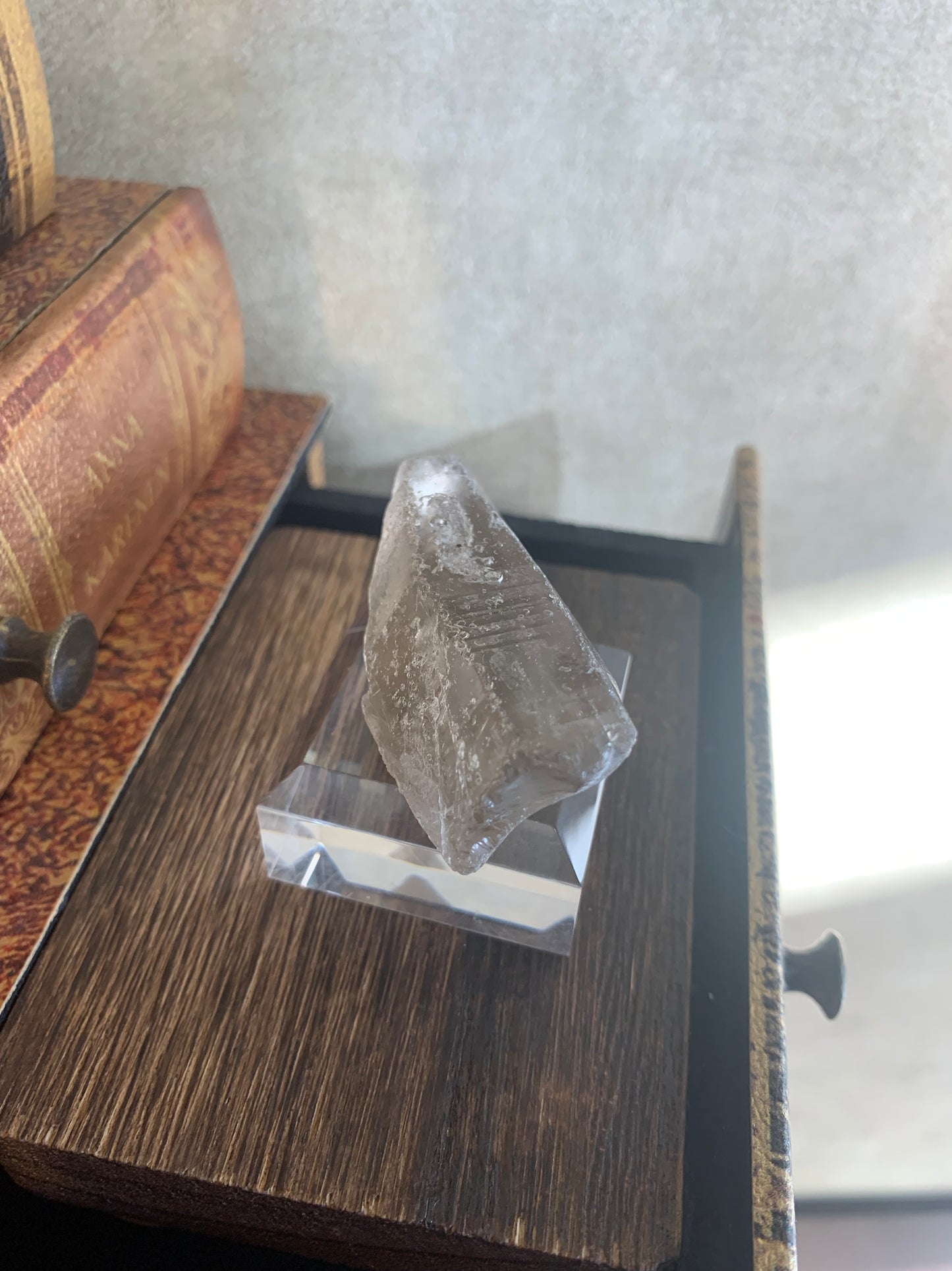 【ブラジル産】　スモーキーレムリアンシードクリスタル　n327