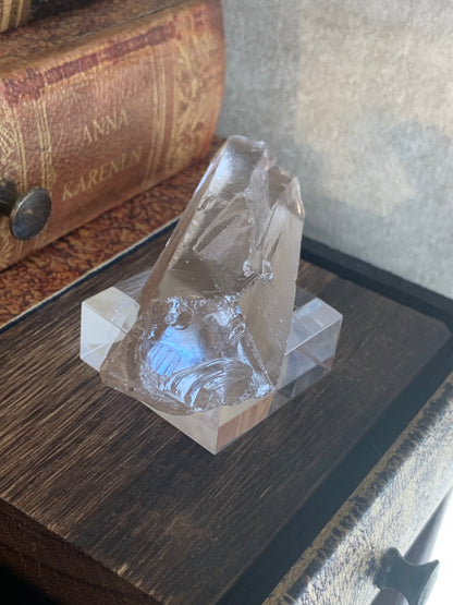 【ブラジル産】　スモーキーレムリアンシードクリスタル　n324