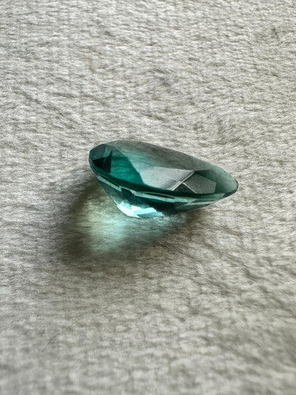〜自然と人の再生の物語〜　三宅島ガラス　ルース　ペアシェイプ