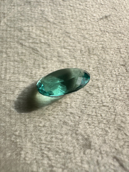〜自然と人の再生の物語〜　三宅島ガラス　ルース　オーバル