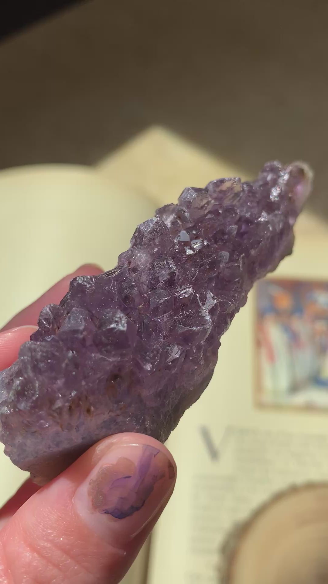 アメジストクラスター【高品質】【強力浄化】n217 – Crystal Charm